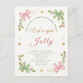 Postal Festiva Hagamos que los Navidades alegres traigan sus vaca