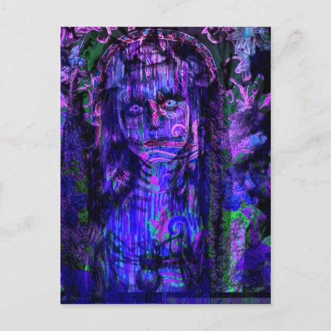 Postal Festiva Halloween (Anverso)