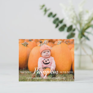 Postal Festiva Halloween Cutest Pumpkin in the Patch