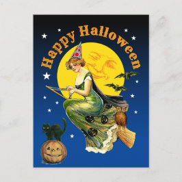 Postal Festiva Halloween Vintage