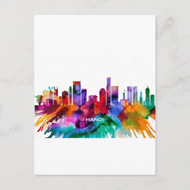 Postal Festiva Hanoi Skyline (Anverso)