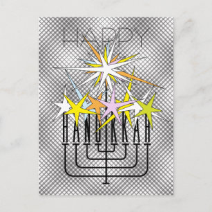 POSTAL FESTIVA HANUKKAH LIGHTS