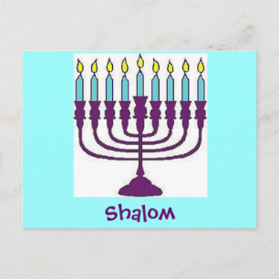 Postal Festiva Hanukkah Shalom