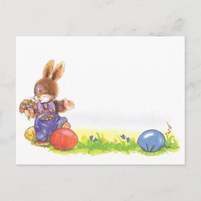 Postal Festiva Happy Easter (Anverso)