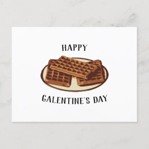 Postal Festiva Happy Galentine's Day Parks & Rec