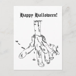 Postal Festiva Happy Halloween Postcard