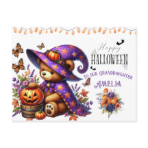 Happy Helloween Cute Wizard