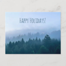 Postal Festiva Happy Holiday Christmas Postcard