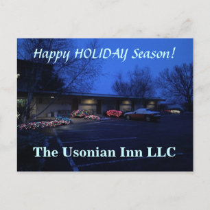 Postal Festiva Happy HOLIDAYS