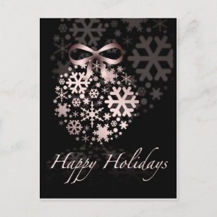 Postal Festiva Happy Holidays