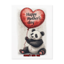 Happy Mother's Day on a Holiday Postcard