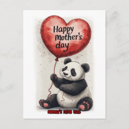 Postal Festiva Happy Mother's Day on a Holiday Postcard