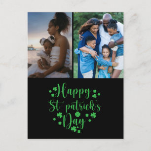 Postal Festiva Happy St Patrick's Day Shamrock 2 Photo