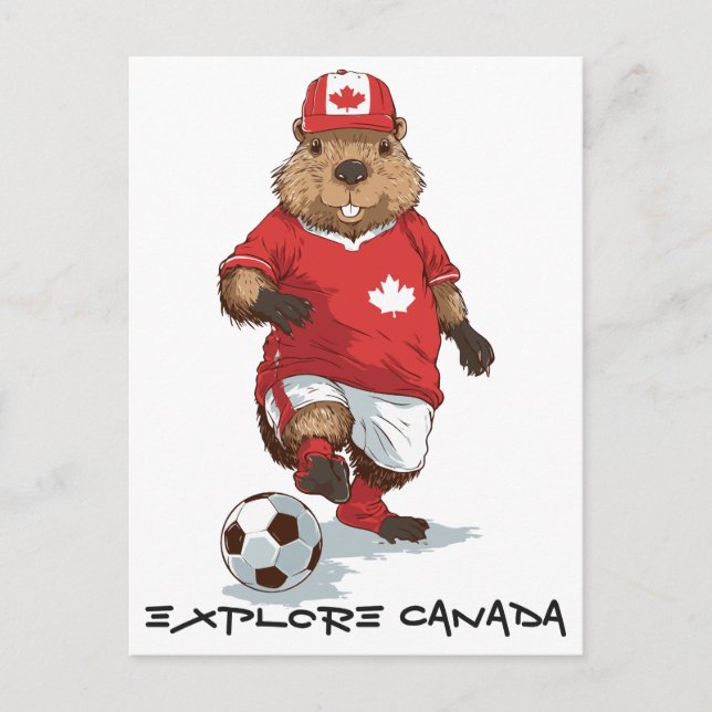 Postal Festiva Hardworking Beaver Striker (Anverso)