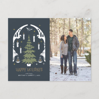 Postal Festiva HARRY POTTER™ Tree - Happy Holidays - Photo