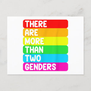 Postal Festiva Hay más de dos sexos de huelga LGBTQ