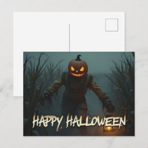 Postal Festiva Haz que Halloween sea espeluznantemente divertido