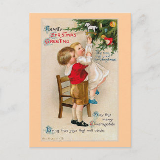 Postal Festiva "Hearty Xmas Greetings"