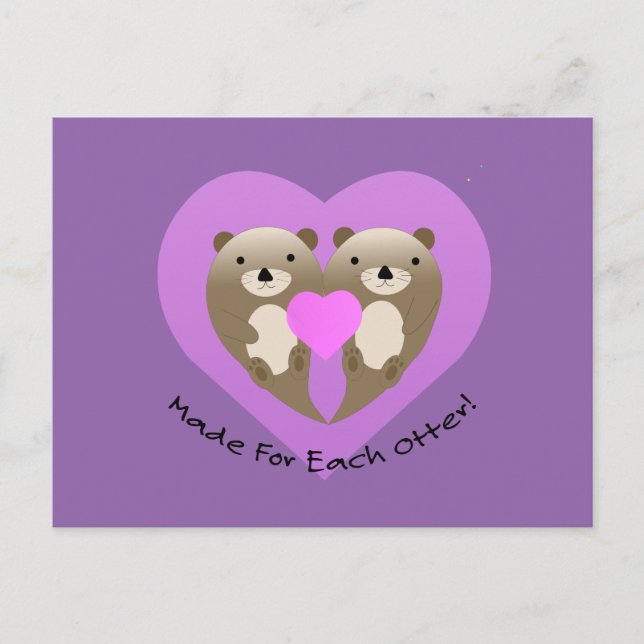 Postal Festiva Hecho para cada orificio (Anverso)