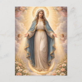 Postal Festiva Heilige Mutter Gottes Göttliche Liebe & Schutz´11