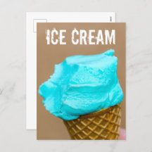 Helado con macro de gofre