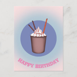 Postal Festiva Helado Feliz Cumpleaños 4
