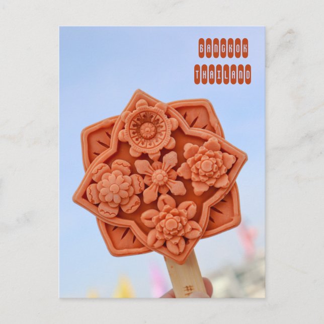 Postal Festiva Helado Wat Arun (Anverso)