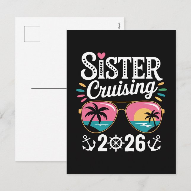Postal Festiva Hermana Crucero 2026 (Anverso / Reverso)