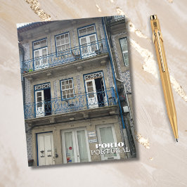 Postal Festiva Hermosa fotografía de Porto Portugal,viajes Person