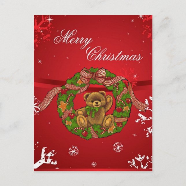 POSTAL FESTIVA HERMOSAS EXPRESIONES (Anverso)