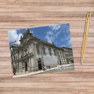 Postal Festiva Hermoso Porto Portugal Fotografía, Viaje Personali