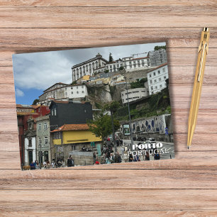 Postal Festiva Hermoso Porto Portugal Fotografía, Viaje Personali