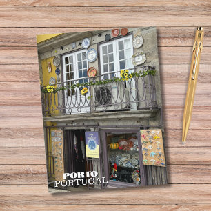 Postal Festiva Hermoso Porto Portugal Fotografía, Viaje Personali