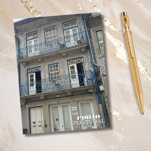 Postal Festiva Hermoso Porto Portugal Fotografía, Viaje Personali