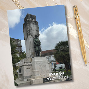 Postal Festiva Hermoso Porto Portugal Fotografía, Viaje Personali