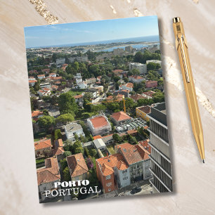 Postal Festiva Hermoso Porto Portugal Fotografía, Viaje Personali