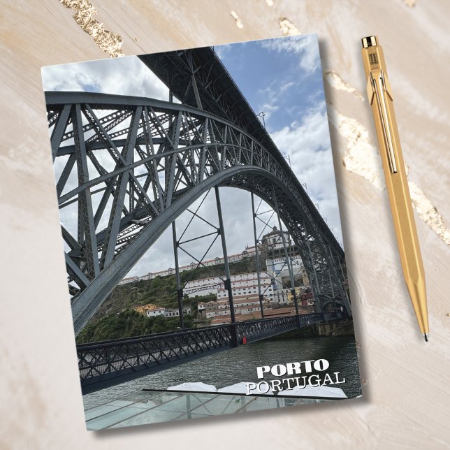 Postal Festiva Hermoso puente Porto Portugal Fotografía de viajes (Subido por el creador)