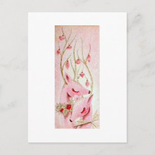 Postal Festiva Hermoso reno navideño