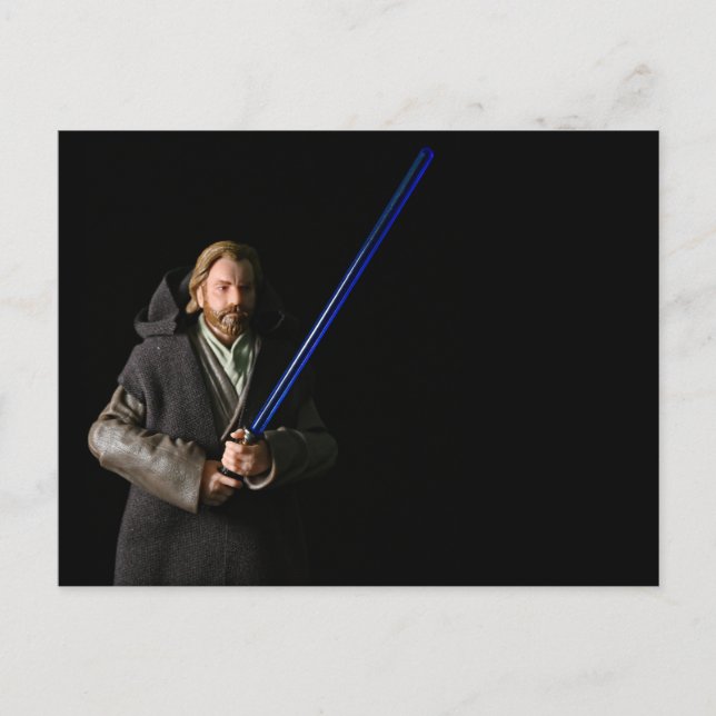 Postal Festiva Héroe de fotografía de juguetes de Guay (Anverso)