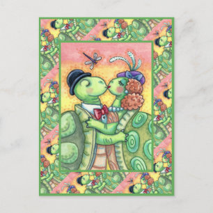 POSTAL FESTIVA HIDROMASAJE DE TORTUGAS, TARPÓN CUTIDO VALENTINA