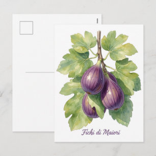 Postal Festiva Higos de Maiori – Higo italiano Jardín Botánico de