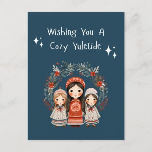 Postal Festiva Hijos y madres Navidades Hijos de Hijos