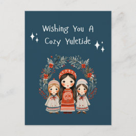 Postal Festiva Hijos y madres Navidades Hijos de Hijos