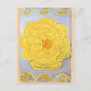 Postal Festiva Hilma af Klint - Primordial Chaos, No. 24