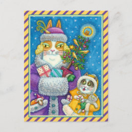 POSTAL FESTIVA HISS N' FITZ CUBRE NAVIDADES COMPRANDO, ÁRBOL DE P