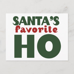 Postal Festiva HO favorito de Santas