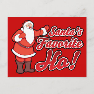 Postal Festiva HO favorito de Santas