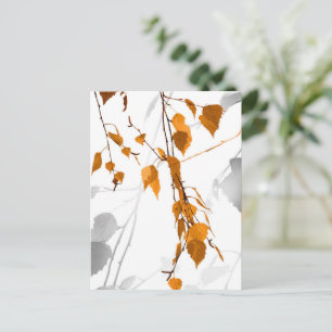 Postal Festiva Hojas de otoño 2