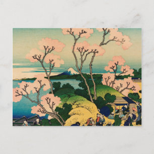 Postal Festiva Hokusai Katsushika - Goten-Yama-Hill, Shinagawa