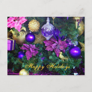 Postal Festiva Holiday_ feliz